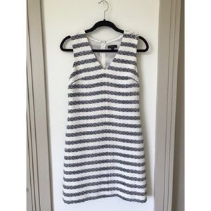 J Crew Tweed Striped Dress